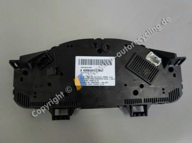 Kombiinstrument 0014460921 Mercedes-Benz Sprinter (02/00-) BJ: 2000